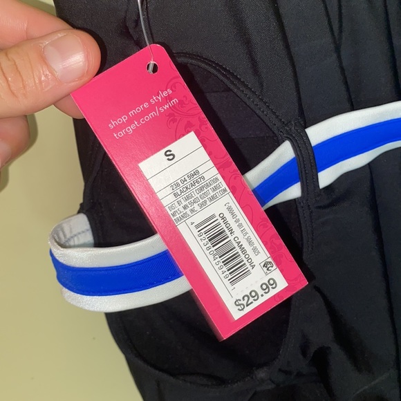 Target one peice bathing suit with belt ! So cute - Picture 4 of 4